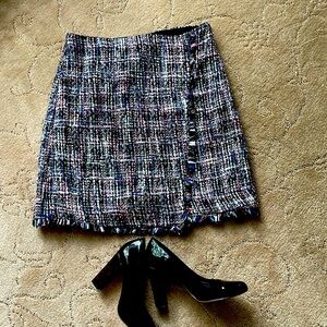 Loft tweed skirt.